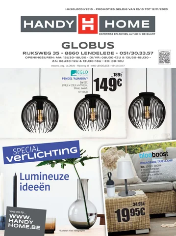 MENO 灯饰目录 · Folder special 照明 Globus 2023