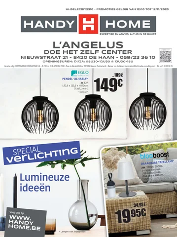 MENO 灯饰目录 · Folder special 照明 L'Angelus 2023
