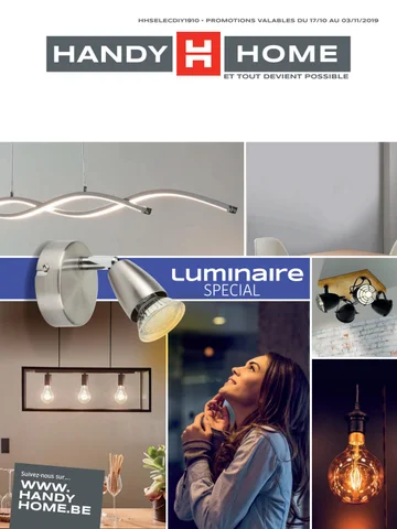 MENO 灯饰目录 · Folder Spécial Électricité/Éclairage Octobre 2019 DIY 法文