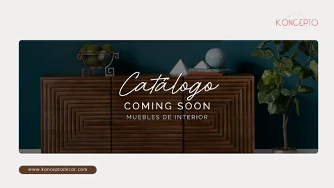 家具目录 Coming Soon Octubre - Muebles