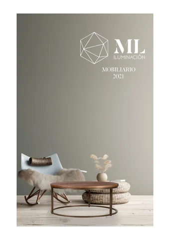 ML Iluminación 家具目录 Mobiliario 2021