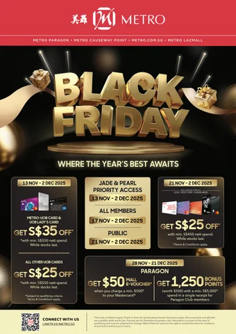 Metro Black Friday E-CAT-FA
