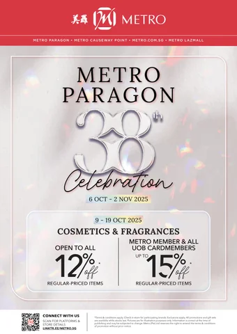Metro Paragon 38th Celebration