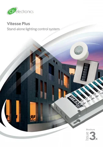 MicroGraphix Design Services Ltd. CP Electronics - Vitesse Plus 灯饰 Control 手册 期 3.4