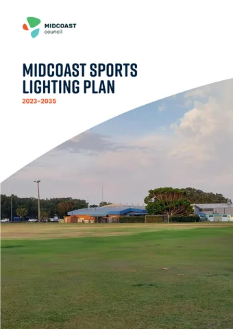 MidCoastCouncil 灯饰目录 · Sports 灯饰 Plan