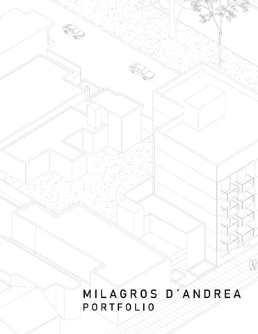 Milagros Magali D Andrea FADU - UBA 灯饰目录 · PORTFOLIO - MILAGROS D´ANDREA