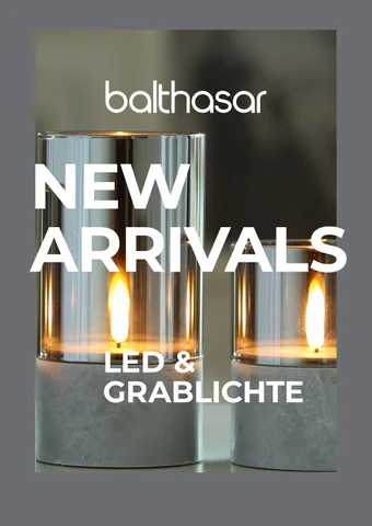 Balthasar 灯饰目录 · New Arrivals - LED und Grabartikel