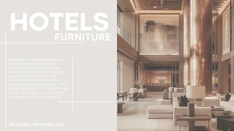 Moaaz Mansour 家具目录 · HOTELS 家具