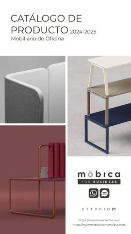 mōbica 2024-2025: 家具目录 德文 PRODUCTO - Mobiliario 德文 Oficina