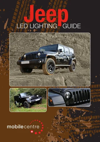 Mobile Centre Jeep LED 灯饰 upgrades for Wrangler JK 2018