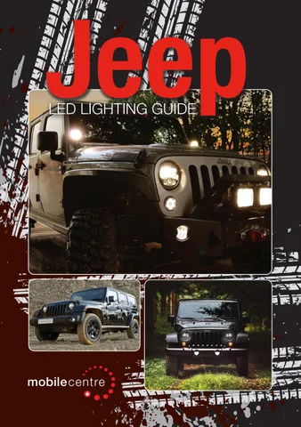 Mobile Centre 2020 版 of LED 灯饰 Upgrades for Jeep Wrangler JK made between 2007 and 2018