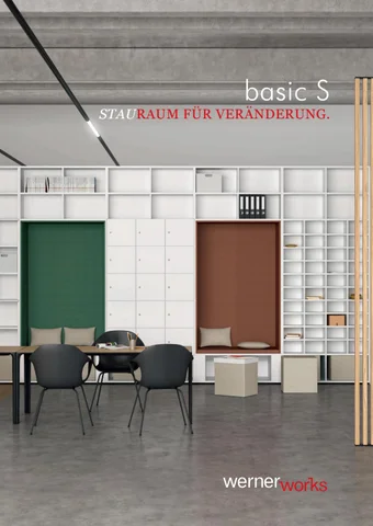 Werner Works basic S - Einrichtung für Arbeitswelten