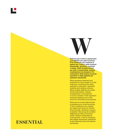 Home-Office.it 家具目录 · LF CATALOGO ESSENTIAL