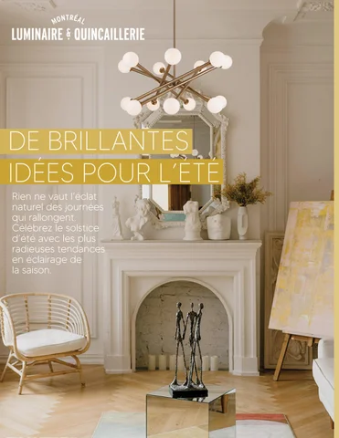 montreallighting 型录 d'Été 2022 Montréal 灯具 × Quincaillerie
