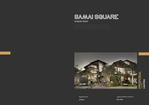 moOod Lighting 灯饰目录 · moOod-SAMAI SQUARE-Re 灯饰 Design Proposal
