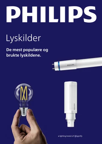 Philips Lyskildebrosjyre 2026 norsk