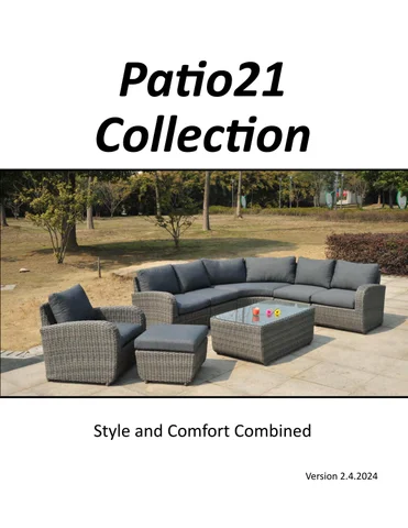 露台家具 21 产品集 - 版本 2.4.2024