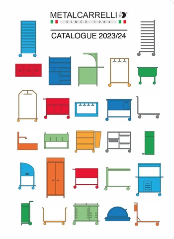 Metalcarrelli Trolleys 家具目录 2024