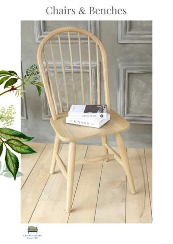 Legacy Home 家具目录 · Chairs and Benches