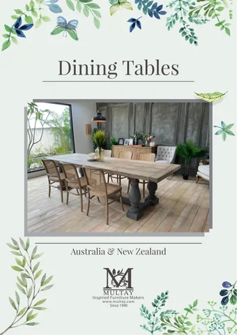 Legacy Home 家具目录 · DINING TABLES - AN