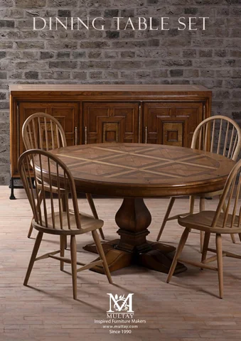 Legacy Home 家具目录 · MULTAY 餐桌 SET