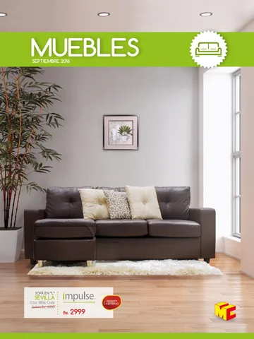 Multicenter Bolivia 家具目录 Muebles - Edición Septiembre 2016