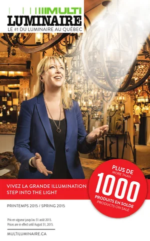 Multi Luminaire 灯饰目录 · Printemps 2015