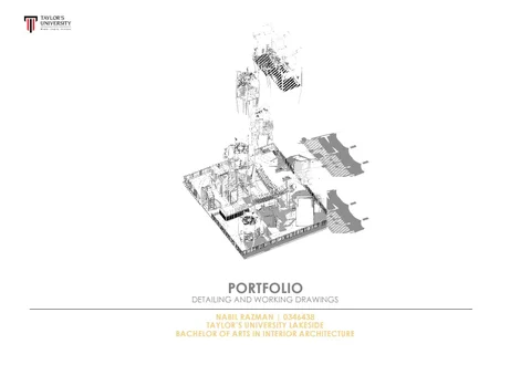 Detailing and Working Drawings Portfolio
