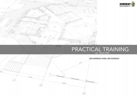 Practical Training Portfolio (Diploma)