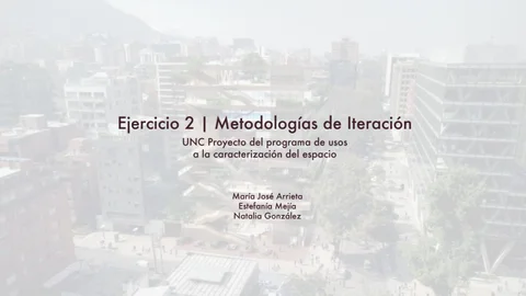UNC Prog. Caract. Esp. | Metodologías 德文 Iteración