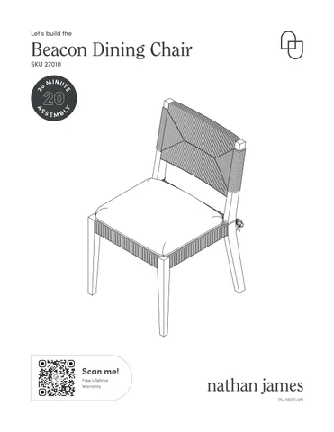 nathanjameshome 家具目录 · Beacon 餐椅 27010