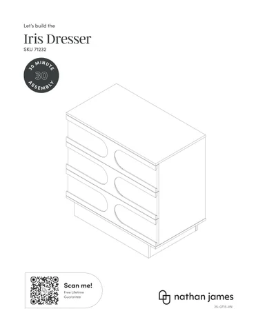 Iris 斗柜 Instruction Sheet 71232