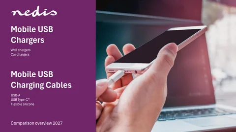 Nedis Mobile USB Chargers × Cables 2027