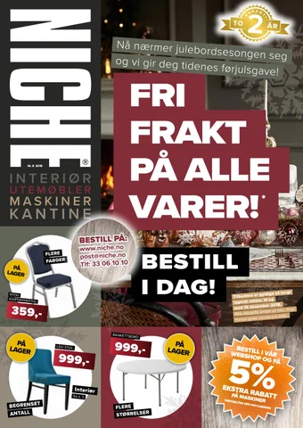 NICHE NORWAY AS 灯饰目录 · Magasin 8 2018