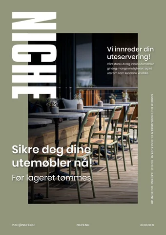 Utemøbelkatalog 2025
