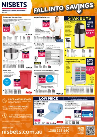 Fall Into Savings April 2026