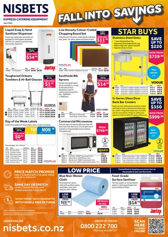 Fall Into Savings April 2026
