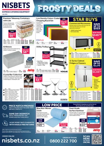 Nisbet New Zealand Frosty Deals July 2026