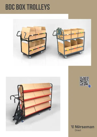 109 - BDC BOX TROLLEYS