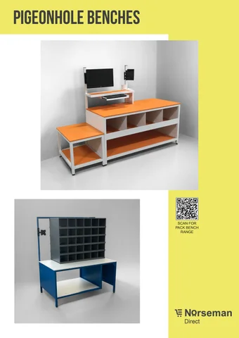 PIGEONHOLE BENCHES