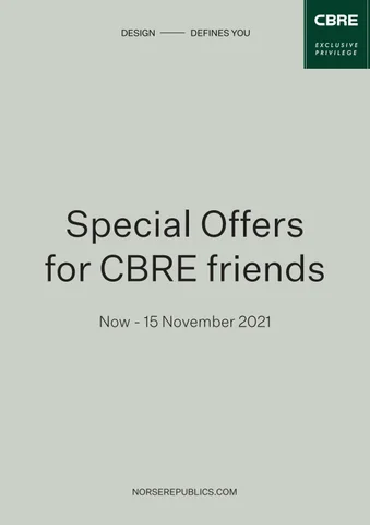 norserepublics 家具目录 · Exclusive Privilege for CBRE LINE Official Friends