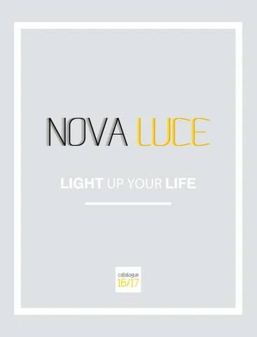 Nova Luce 灯饰目录 2016