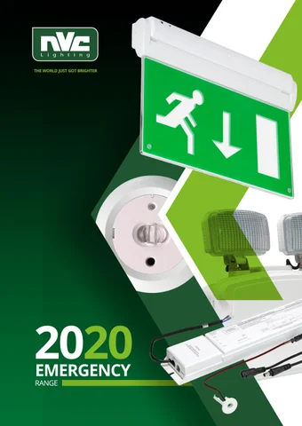 NVC Lighting UK EMERGENCY 灯饰手册