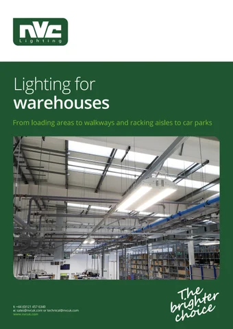 NVC Lighting UK 灯饰 for Warehouses- NVC 手册