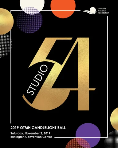 Oakville Hospital Foundation Studio 54 - 2019 OTMH Candlelight Ball 灯饰型录