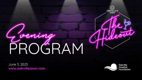 Oakville's Own: The Hideout - Evening Program