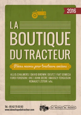 Octave Octave 灯饰目录 La Boutique du tracteur 2016