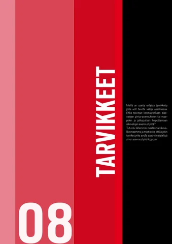 OEM International 灯饰目录 · Tarvikkeet