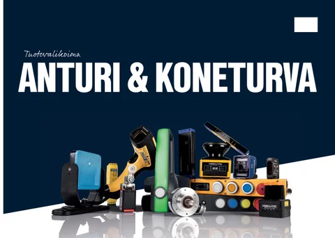 Anturi × Koneturva tuotealue-esite 2026 | OEM Finland Oy