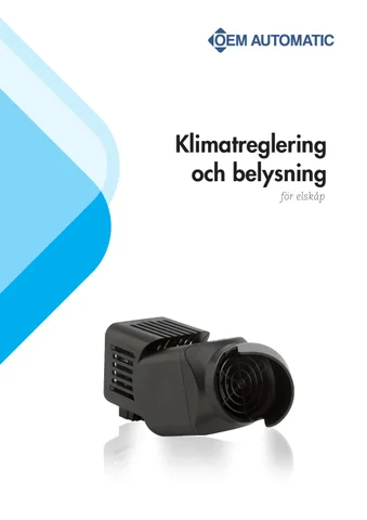 OEM International 灯饰目录 · Klimatreglering × belysning 2015